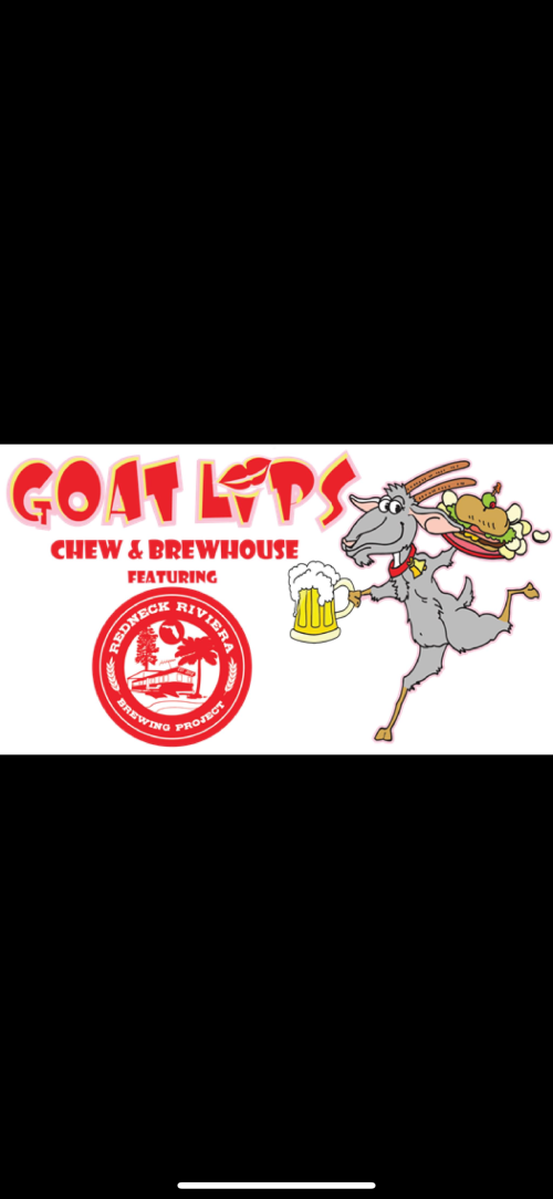 Goat Lips Chew & Brewhouse Logo